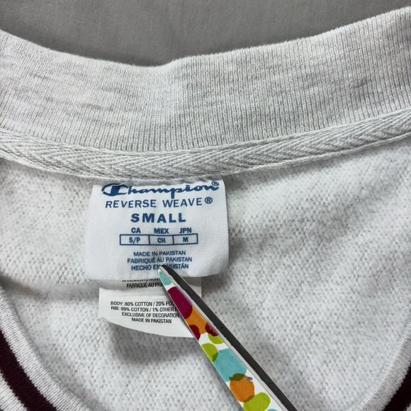 Champion Reverse Weave Women’s Vintage Arizona State Sweatshirt Crop Top Small - Picture 4 of 6